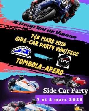 Side-Car Party sur le Circuit du Val de Vienne